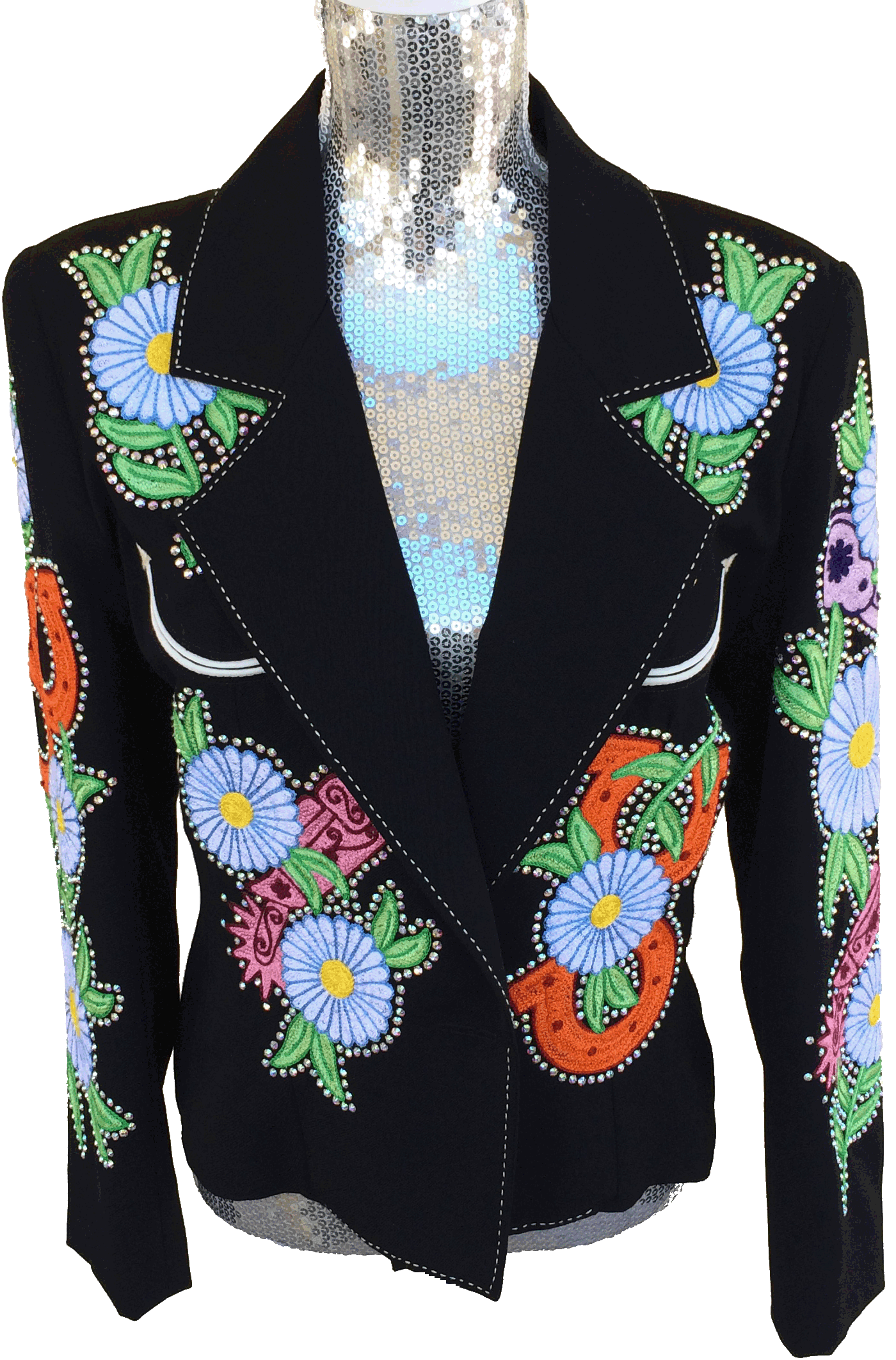 Rickrageous Front Black Jacket